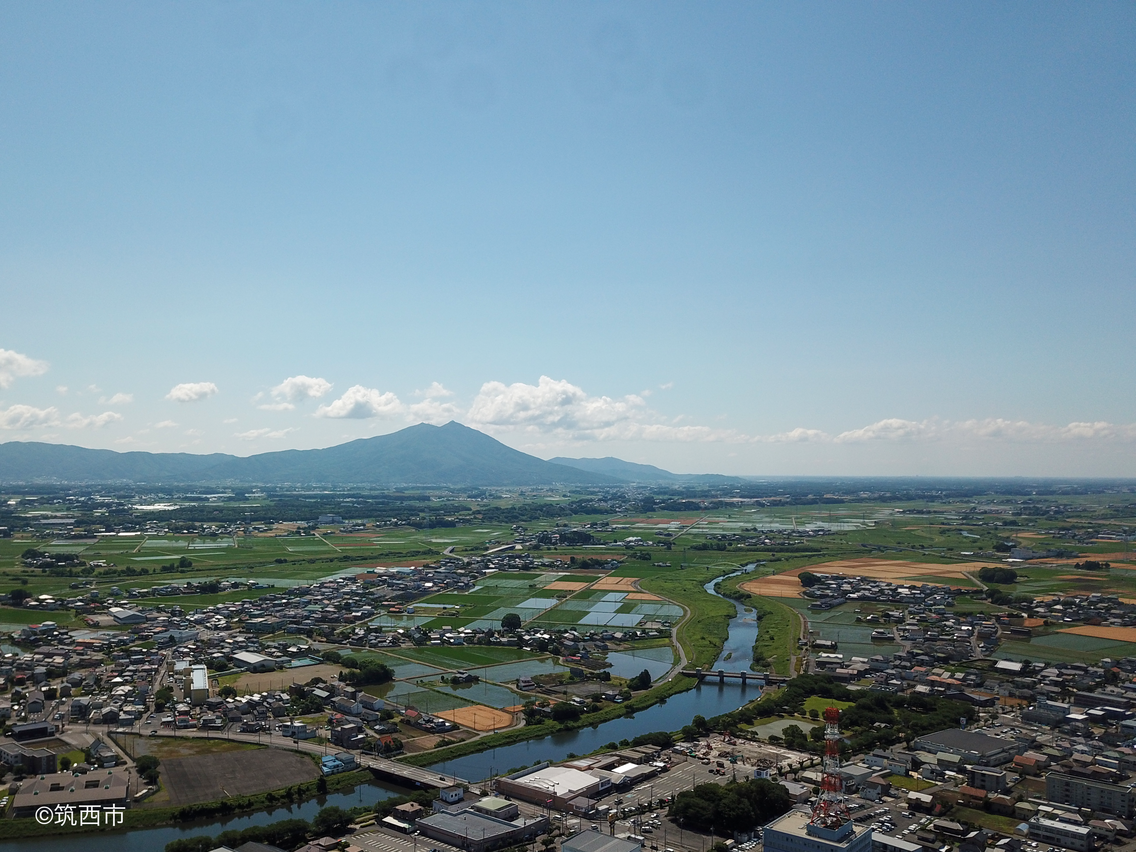 筑西市の田園風景